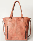 Never Mind Nmbg116A Tote Vintage Handmade Genuine Cowhide Leather Women Bag Western Handbag Purse