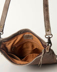 Never Mind Nmbg118F Cross Body I Vintage Handmade Genuine Cowhide Leather Women Bag Western Handbag Purse