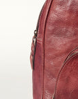 Never Mind Nmbg119G Backpack Vintage Handmade Genuine Cowhide Leather Women Bag Western Handbag Purse