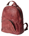 Never Mind Nmbg119G Backpack Vintage Handmade Genuine Cowhide Leather Women Bag Western Handbag Purse