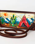 American Darling Wallet Genuine Leather Women Bag Western Handbag Purse