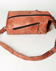 Never Mind Nmbg107E Tote Vintage Handmade Genuine Cowhide Leather Women Bag Western Handbag Purse