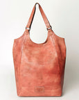 Never Mind Nmbg108D Tote Vintage Handmade Genuine Cowhide Leather Women Bag Western Handbag Purse