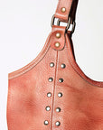 Never Mind Nmbg108D Tote Vintage Handmade Genuine Cowhide Leather Women Bag Western Handbag Purse