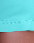 Hilason Spandex Horse Mane Stay Hood Neck Cover With Zipper Teal