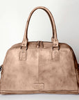 Never Mind Nmbg126D Tote Vintage Handmade Genuine Cowhide Leather Women Bag Western Handbag Purse