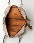 Never Mind Nmbg126D Tote Vintage Handmade Genuine Cowhide Leather Women Bag Western Handbag Purse
