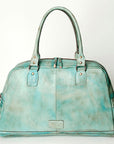 Never Mind Nmbg126B Tote Vintage Handmade Genuine Cowhide Leather Women Bag Western Handbag Purse