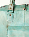 Never Mind Nmbg126B Tote Vintage Handmade Genuine Cowhide Leather Women Bag Western Handbag Purse