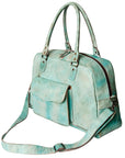 Never Mind Nmbg126B Tote Vintage Handmade Genuine Cowhide Leather Women Bag Western Handbag Purse