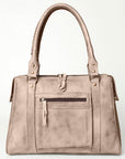 Never Mind Nmbg128C Tote Vintage Handmade Genuine Cowhide Leather Women Bag Western Handbag Purse