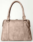 Never Mind Nmbg128C Tote Vintage Handmade Genuine Cowhide Leather Women Bag Western Handbag Purse