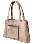 Never Mind Nmbg128C Tote Vintage Handmade Genuine Cowhide Leather Women Bag Western Handbag Purse