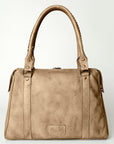 Never Mind Nmbg128A Tote Vintage Handmade Genuine Cowhide Leather Women Bag Western Handbag Purse