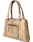 Never Mind Nmbg128A Tote Vintage Handmade Genuine Cowhide Leather Women Bag Western Handbag Purse