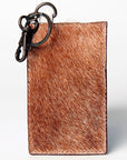 American Darling ADCCZ101 Card-Holder Hair-On Genuine Leather Women Bag Western Handbag Purse