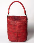 Never Mind Nmbgm105B Tote Vintage Handmade Genuine Cowhide Leather Women Bag Western Handbag Purse
