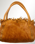 Never Mind Nmbgm110E Tote Vintage Handmade Genuine Cowhide Leather Women Bag Western Handbag Purse