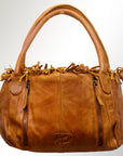 Never Mind Nmbgm110E Tote Vintage Handmade Genuine Cowhide Leather Women Bag Western Handbag Purse