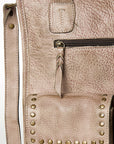 Never Mind Nmbg111A Tote Vintage Handmade Genuine Cowhide Leather Women Bag Western Handbag Purse