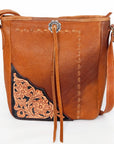 American Darling Cross Body Hand Tooled Genuine Leather women bag western handbag purse