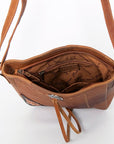 American Darling Cross Body Hand Tooled Genuine Leather women bag western handbag purse