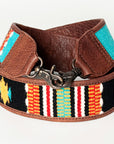 American Darling ADBT141F Saddle Blanket Genuine Leather Crossbody Handle Strap For Bags