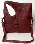 Never Mind Nmbgz117A Clutch Vintage Handmade Genuine Cowhide Leather Women Bag Western Handbag Purse