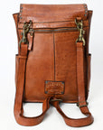Spaghetti Western Swc139Cg Tote Vintage Handmade Drum Dyed Genuine European Cowhide Leather Women Bag Western Handbag Purse