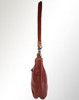 Spaghetti Western Swc140Cg Hobo Vintage Handmade Drum Dyed Genuine European Cowhide Leather Women Bag Western Handbag Purse