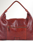 Spaghetti Western Swc141Cg Hobo Vintage Handmade Drum Dyed Genuine European Cowhide Leather Women Bag Western Handbag Purse