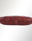 Spaghetti Western Swc141Cg Hobo Vintage Handmade Drum Dyed Genuine European Cowhide Leather Women Bag Western Handbag Purse