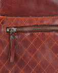 Spaghetti Western Swc180Cg Hobo Vintage Handmade Drum Dyed Genuine European Cowhide Leather Women Bag Western Handbag Purse