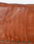 Spaghetti Western Swc195Cg Wallet Vintage Handmade Drum Dyed Genuine European Cowhide Leather Women Bag Western Handbag Purse