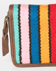 American Darling Wallet Saddle Blanket Genuine Western Leather Women Bag