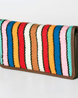 American Darling Wallet Saddle Blanket Genuine Western Leather Women Bag