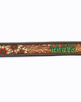 American Darling Beautifully Hand Tooled Genuine American Leather Belt Men and Women