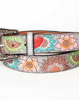 American Darling Beautifully Hand Tooled Genuine American Leather Belt Men and Women