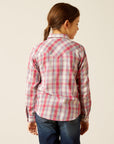 Ariat Girls Plaid Western Shirt