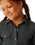 Ariat Youth Chambray Western Shirt