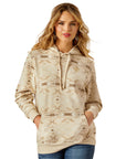 Ariat Women's Sandstone Southwest Logo 2.0 Hoodie