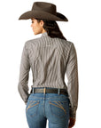 Ariat Women's Kirby Pro Shirt - Relic/White Stripe