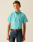 Ariat Boys Jensen Pro Series SS Classic Fit Western Shirt