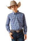 Ariat Boys Pro Series Pitt Classic Fit Western Shirt