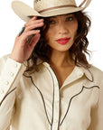 Ariat Women's Sand Bluebell Western Shirt