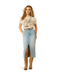 Ariat Clair Midi Denim Skirt