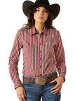 Ariat Women's Cabernet Stripe Kirby Shirt
