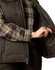 Ariat Women's Black Western Yoke Grizzly Insulated Vest