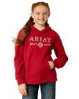 Ariat Youth Red Ranch Goods Hoodie
