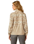 Ariat Whisper Pullover Jacket - Sandstone Southwest